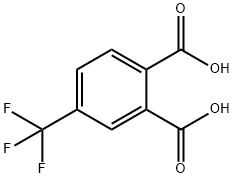 4-TRIFLUOROMETHYLPHTHALIC ACID Struktur