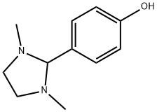 4-(1,3-dimethylimidazolidin-2-yl)phenol Structure