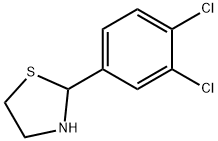 Thiazolidine, 2-(3,4-dichlorophenyl)- 结构式