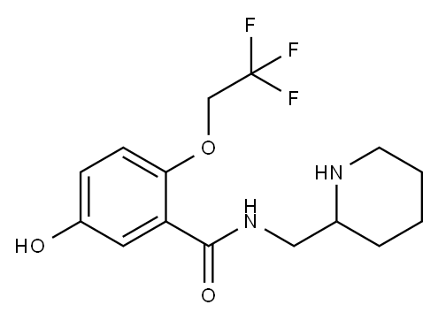 5-HYDROXYFLECAINIDE 结构式