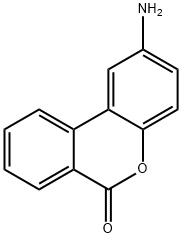 2-AMINO-6 H-DIBENZO[B,D]PYRAN-6-ONE Struktur
