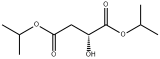 (R)-(+)-りんご酸ジイソプロピル 化学構造式