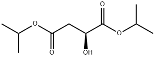 (S)-2-ヒドロキシブタン二酸ジイソプロピル 化学構造式
