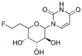 2'-氟-5-乙基-beta-D-阿拉伯呋喃基尿嘧啶 结构式