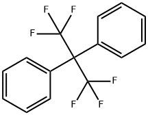 ヘキサフルオロ-2,2-ジフェニルプロパン 化学構造式