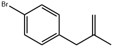 3-(4-Bromophenyl)-2-methylprop-1-ene Struktur