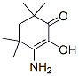 3-amino-2-hydroxy-4,4,6,6-tetramethylcyclohex-2-en-1-one 结构式