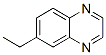 Quinoxaline, 6-ethyl- (9CI) 结构式