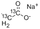 SODIUM PROPIONATE-1,2-13C2 Structure