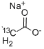 SODIUM PROPIONATE-2-13C Structure