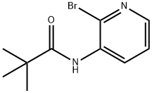 N-(2-ブロモピリジン-3-イル)ピバルアミド 化学構造式