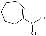 环庚烯-1-基硼酸,835882-35-4,结构式