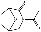 8-Oxa-3-azabicyclo[3.2.1]octan-2-one, 3-acetyl- (9CI),83608-91-7,结构式