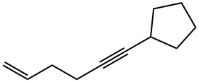 Cyclopentane, 5-hexen-1-ynyl- (9CI)|