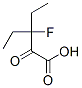 Pentanoic  acid,  3-ethyl-3-fluoro-2-oxo- Struktur