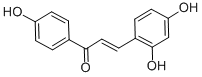 2,4,4'-TRIHYDROXY BENZALACETOPHENONE Structure