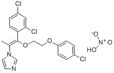 オモコナゾール硝酸塩 化学構造式