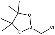2-(Chloromethyl)-4,4,5,5-tetramethyl-1,3,2-dioxaborolane Struktur