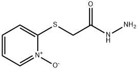 Acetic acid, [(1-oxido-2-pyridinyl)thio]-, hydrazide (9CI) Structure