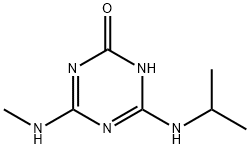2-Hydroxy-4-isopropylamino-6-methylamino-1,3,5-triazine 结构式