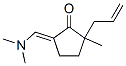 Cyclopentanone, 5-[(dimethylamino)methylene]-2-methyl-2-(2-propenyl)-, (5E)- (9CI)|