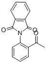 O-(N-phthalimido)acetophenone Struktur