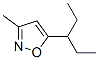 Isoxazole, 5-(1-ethylpropyl)-3-methyl- (9CI) 结构式