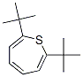 2,7-ditert-butylthiepine 结构式