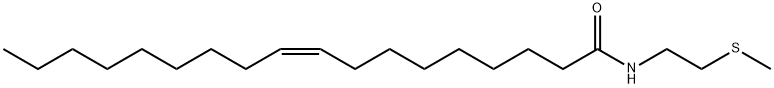 S-methyl-N-oleoylmercuryethylamide 结构式
