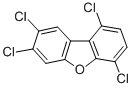 1,4,7,8-TETRACHLORODIBENZOFURAN, 83704-29-4, 结构式