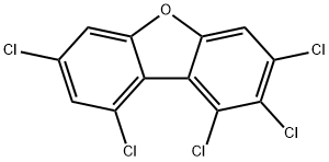 1,2,3,7,9-PENTACHLORODIBENZOFURAN Structure