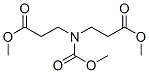 methyl N-(methoxycarbonyl)-N-(3-methoxy-3-oxopropyl)-beta-alaninate 结构式