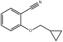 2-(CYCLOPROPYLMETHOXY)BENZONITRILE Struktur