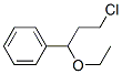 (3-chloro-1-ethoxypropyl)benzene Struktur
