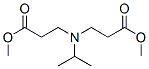 methyl N-(isopropyl)-N-(3-methoxy-3-oxopropyl)-beta-alaninate Struktur
