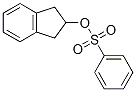 2,3-dihydro-1H-inden-2-ol benzenesulphonate Structure