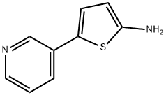 5-(吡啶-3-基)噻吩-2-胺 结构式