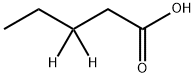 PENTANOIC-3,3-D2 ACID Structure