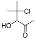 2-Pentanone,  4-chloro-3-hydroxy-4-methyl- 化学構造式