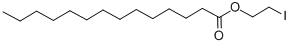 2-iodoethyl myristate Structure