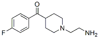 [1-(2-アミノエチル)-4-ピペリジニル](4-フルオロフェニル)ケトン 化学構造式