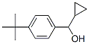 α-シクロプロピル-4-(1,1-ジメチルエチル)ベンゼンメタノール 化学構造式