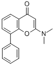 2-(Dimethylamino)-8-phenyl-4H-1-benzopyran-4-one 结构式