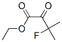 Butanoic  acid,  3-fluoro-3-methyl-2-oxo-,  ethyl  ester Struktur