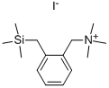 三甲基[2-[(三甲基硅烷基)甲基]苄基]碘化铵 结构式