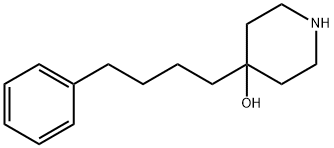 4-(4-phenylbutyl)piperidin-4-ol 结构式