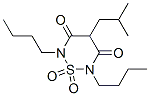 2,6-dibutyl-4-(2-methylpropyl)-2H-1,2,6-thiadiazine-3,5(4H,6H)-dione 1,1-dioxide 结构式