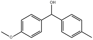 (4-甲氧基苯基)(对甲苯基)甲醇 结构式