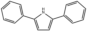 2,5-ジフェニル-1H-ピロール 化学構造式