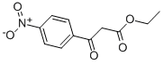 对硝基苯甲酰醋酸乙酯,838-57-3,结构式